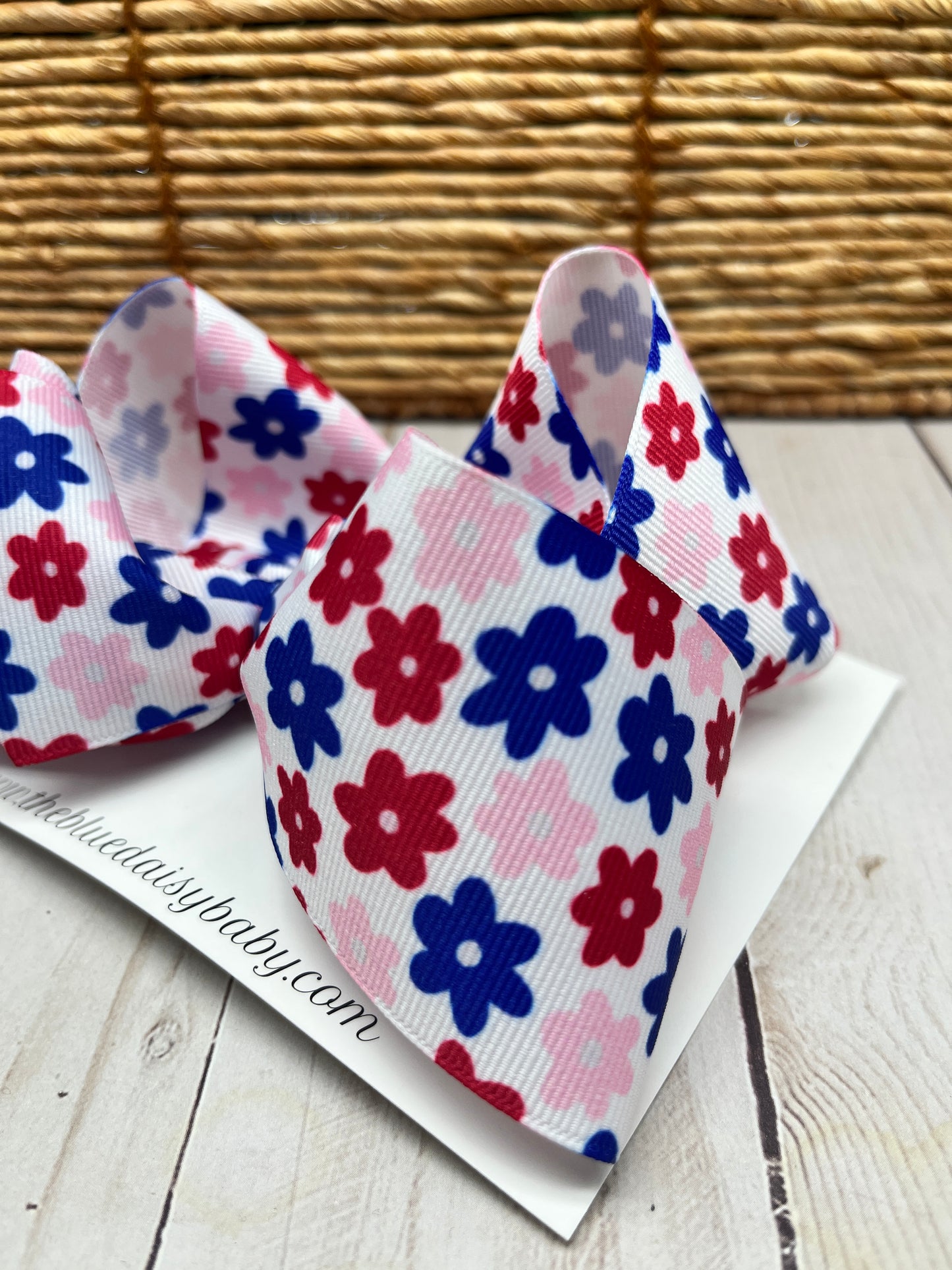 Patrotic Petals Boutique Bow
