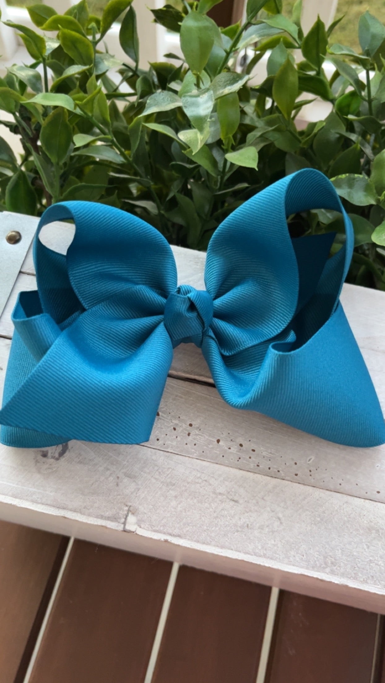 Deep Teal Boutique Bow