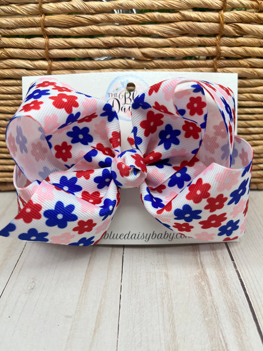 Patrotic Petals Boutique Bow