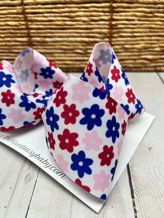 Patrotic Petals Boutique Bow