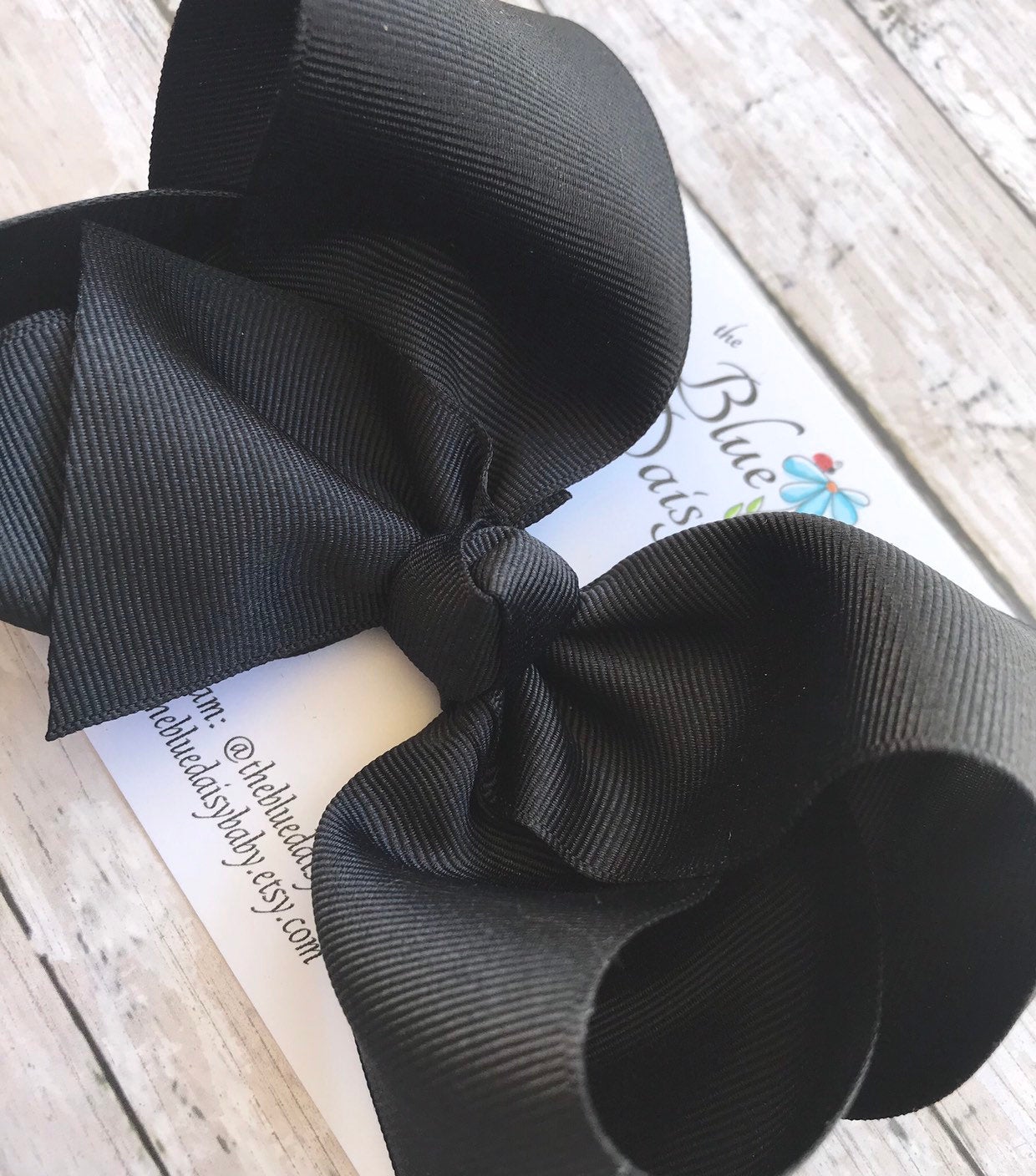 Black Boutique Bow