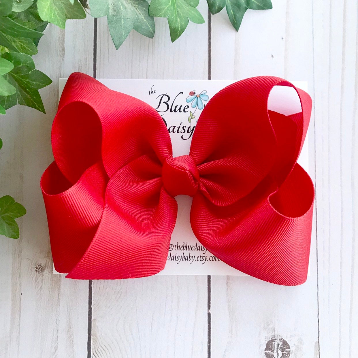 Red Boutique Hair Bow