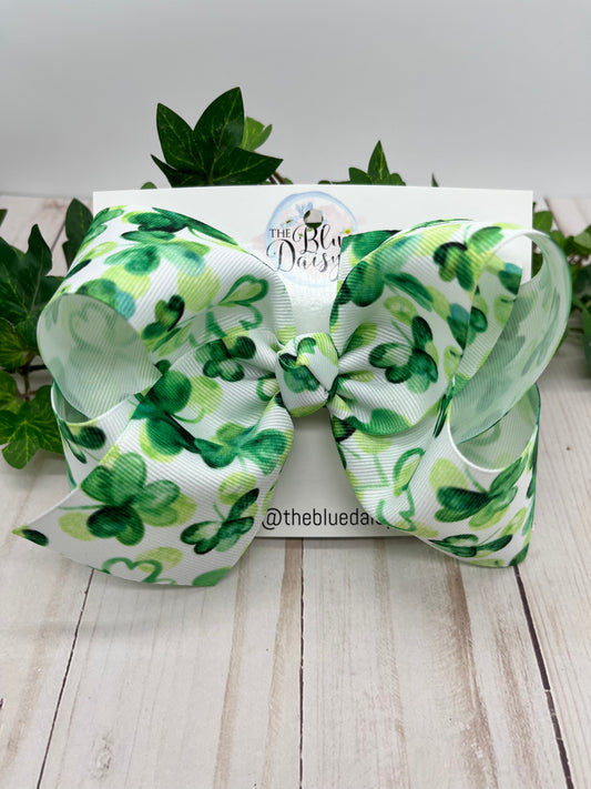 Green Clover Boutique Bow